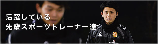 活躍している先輩トレーナー達